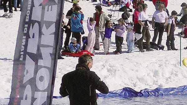 Poca gente sulle piste, colpa del maltempo previsto dal meteo