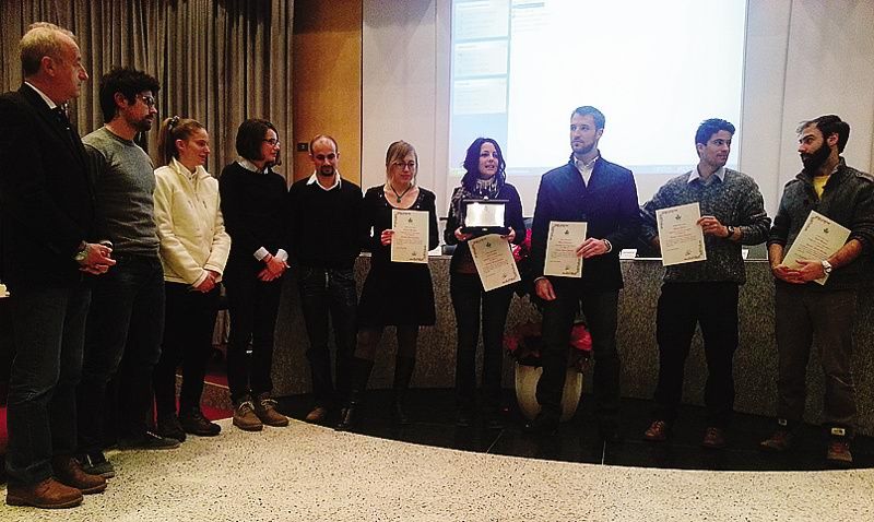 Il gruppo giovani del Cai è stato premiato a palazzo Pretorio<span xml:space=