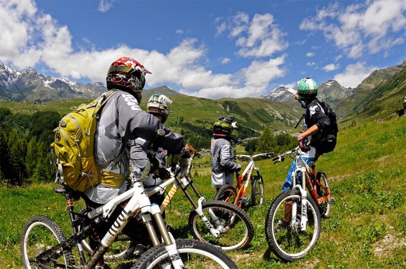 Aperto il bike Park di madesimo Aperto il bike Park di madesimo