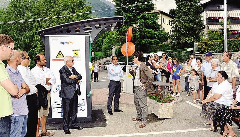 La casa dell’acqua è stata inaugurata il 9 di luglio e ha riscontrato un grande successo La casa dell’acqua è stata inaugurata il 9 di luglio e ha riscontrato un grande successo
