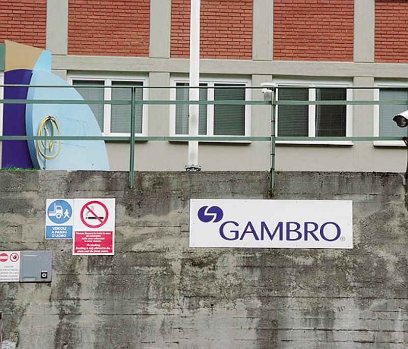 La sede della Gambro Farmaceutica a Sondalo<span xml:space=