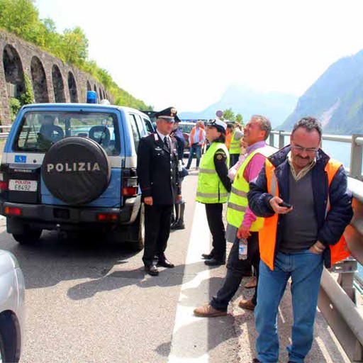 Frana sulla SS 36 tra Lecco e Abbadia Oggi super chiusa - Cronaca