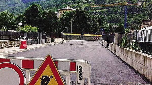 Manca poco all’apertura dell’ultimo tratto di via Olmo