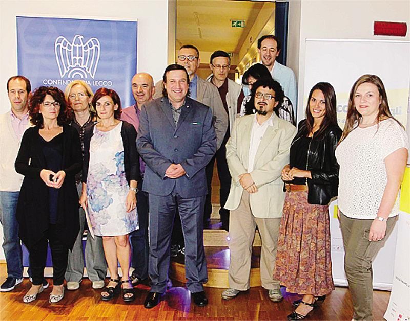 Foto di gruppo per la giuria del premio Azzeccagarbugli<span xml:space=