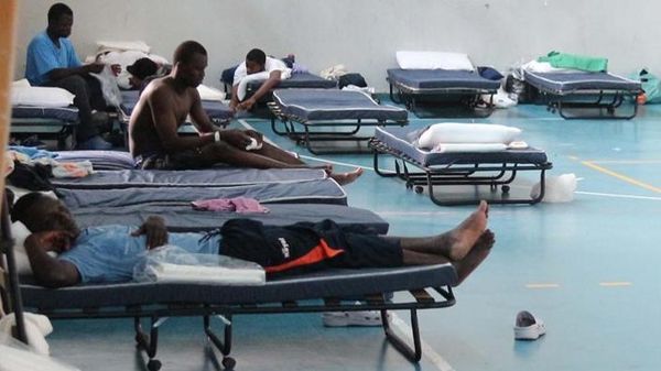 I profugi arrivati a inizio luglio a Chiuso