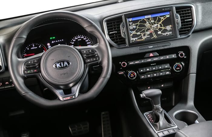 Il cruscotto della nuova Sportage Il cruscotto della nuova Sportage