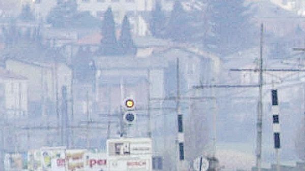 L’ex statale  all’altezza di Talamona  in una foto d’archivio
