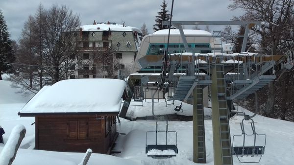 L’impianto di risalita del Pian delle Betulle: la speranza è quella di un inverno ricco di neve