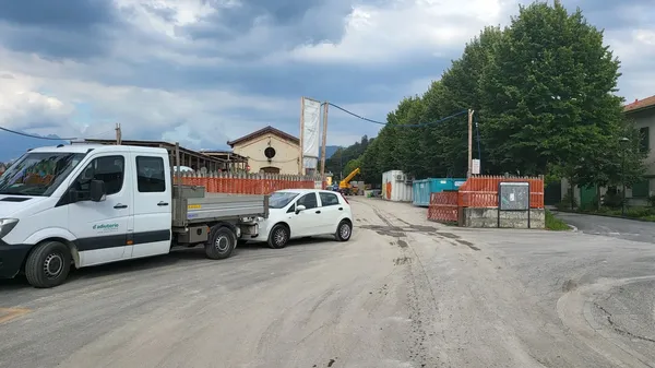 Il cantiere dei lavori appaltati da Rfi