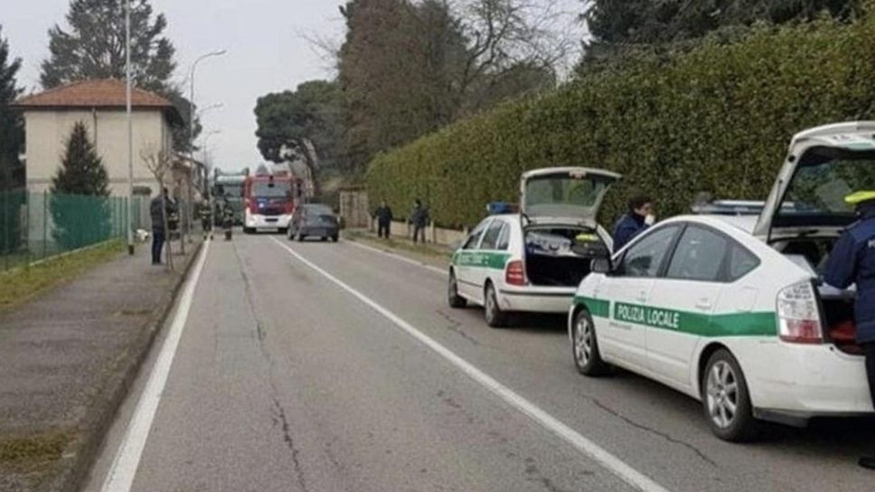 Il luogo dell’incidente avvenuto nel 2017 Il luogo dell’incidente avvenuto nel 2017