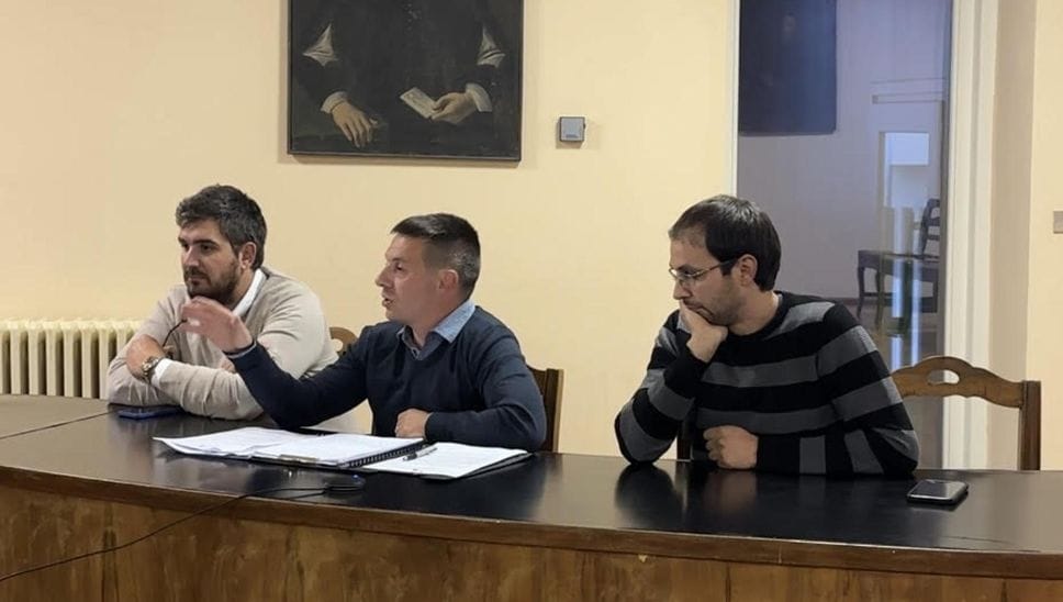 Da sinistra: Federico Corona, Giovanni Betti e Fulvio Andreossi Da sinistra: Federico Corona, Giovanni Betti e Fulvio Andreossi