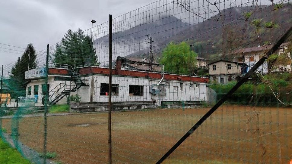 L’area dove sorgeranno i campi da padel a Primaluna