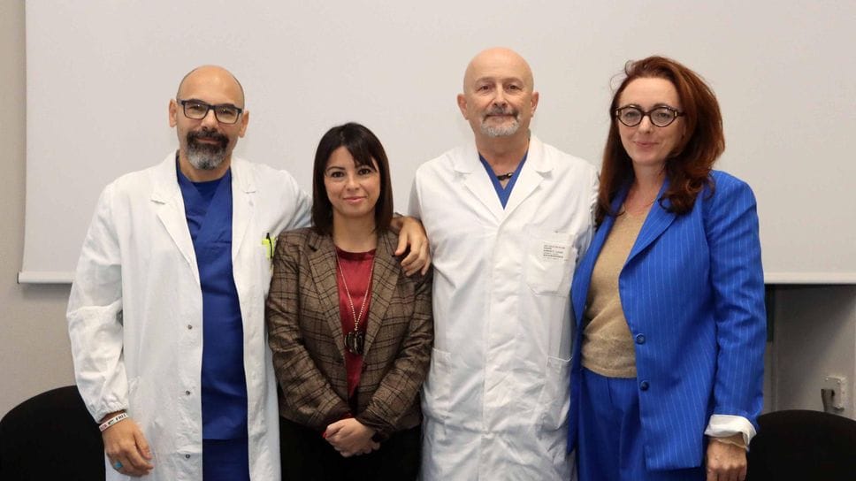 da sx Gianluca Gianni, Michela Passamonte, Claudio Barbonetti, Giuditta Giussani