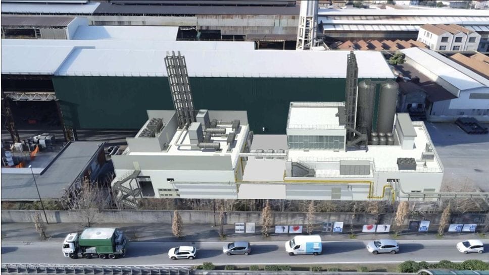 Rendering centrale teleriscaldamento