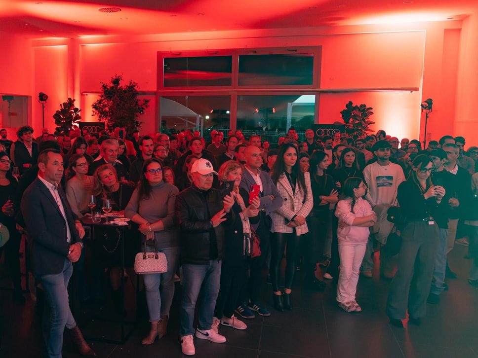 Il pubblico della serata