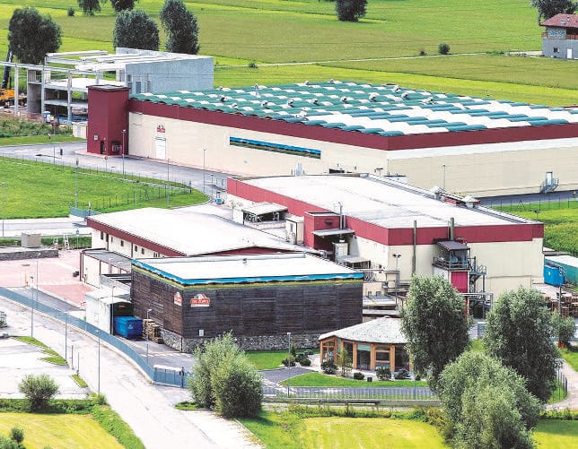 Lo stabilimento Del Zoppo di Buglio in Monte