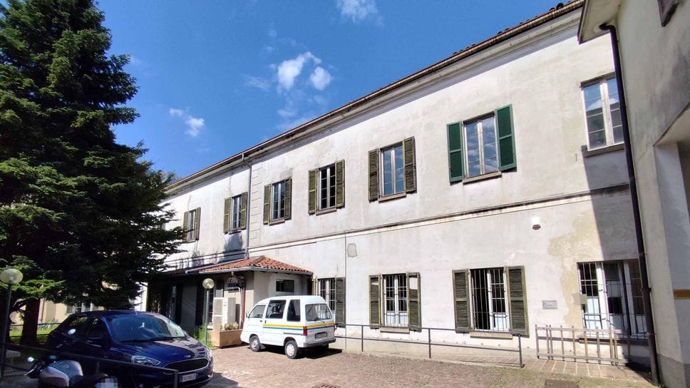 La parte meno nobile di palazzo Bovara, di cui si prevede l’abbattimento