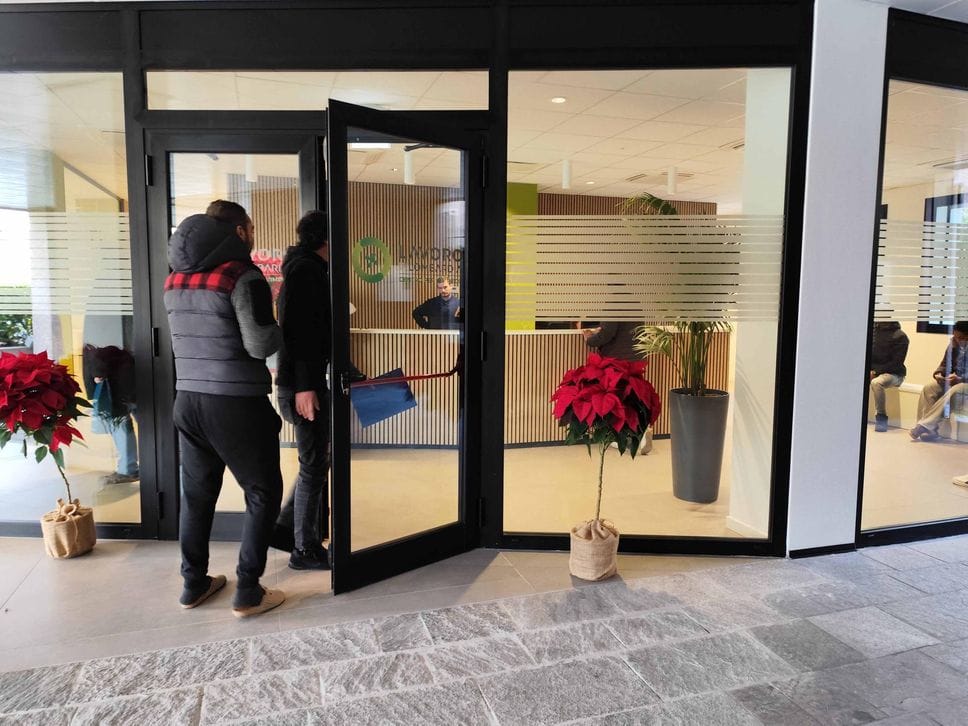 LECCO INAUGURAZIONE DEL NUOVO CENTRO PER L'IMPIEGO IN CORSO MATTEOTTI. 3 DICEMBRE 2025 PROVINCIA DI LECCO -