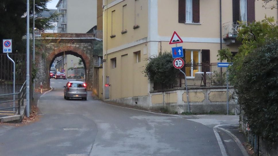 Il sottopasso di via Capodistria
