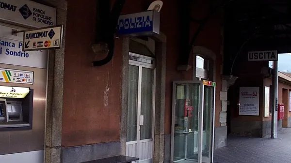 I locali della polizia ferroviaria nella stazione di Sondrio: si va verso la riapertura