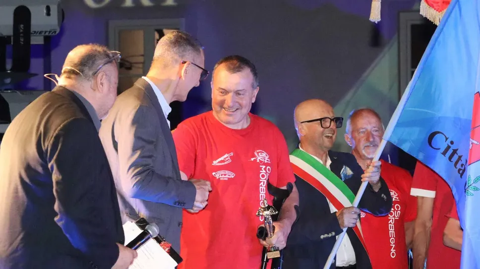 Un’immagine della Notte degli Oscar dedicata allo sport di Morbegno