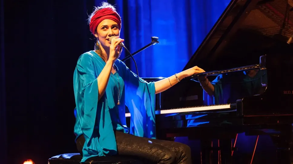La pianista tedesca Olivia Trummer La pianista tedesca Olivia Trummer