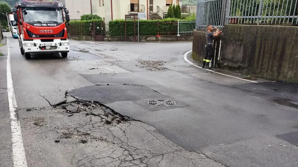 via dell’Industria a Olginate via dell’Industria a Olginate