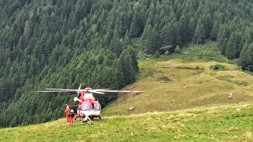 Un recente intervento di soccorso Un recente intervento di soccorso
