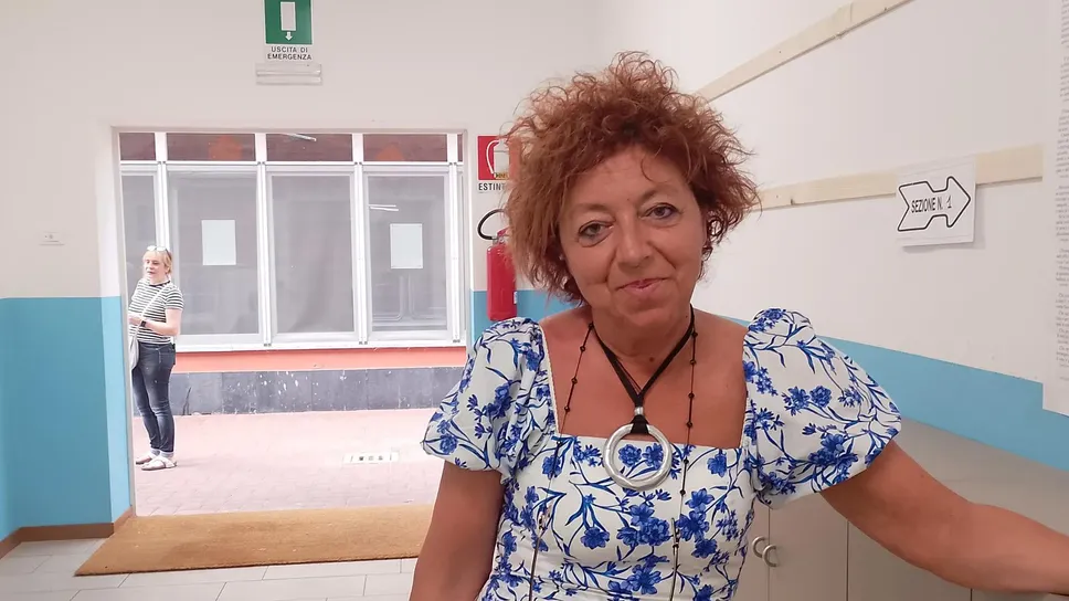 Il sindaco di Lierna Simonetta Costantini