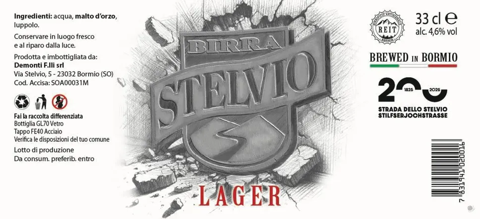 BORMIO - BIRRA STELVIO 1 BORMIO - BIRRA STELVIO 1