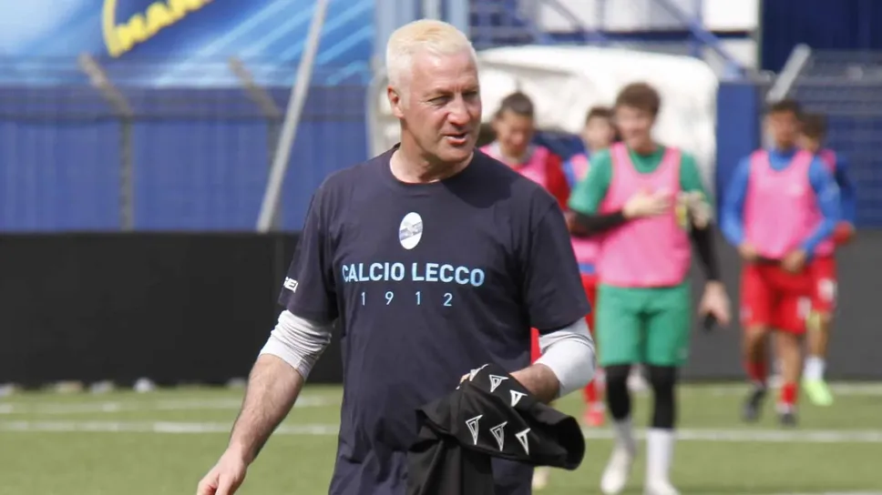 Il tecnico del Lecco Under 19, Achille Mazzoleni