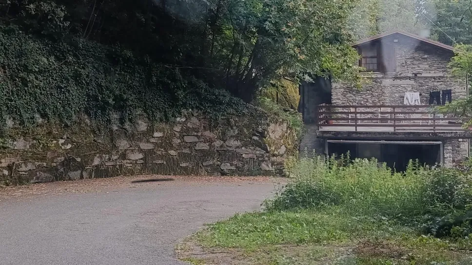 La zona in cui è stata urtata l’anziana La zona in cui è stata urtata l’anziana
