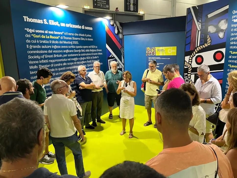 Una rappresentanza della CDO Lecco Sondrio al Meeting di Rimini Una rappresentanza della CDO Lecco Sondrio al Meeting di Rimini