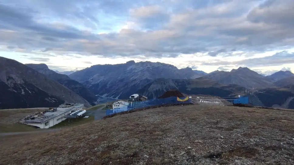 Livigno, l’area dove si sta realizzando la pista da sci che ospiterà le gare di Coppa del Mondo Livigno, l’area dove si sta realizzando la pista da sci che ospiterà le gare di Coppa del Mondo