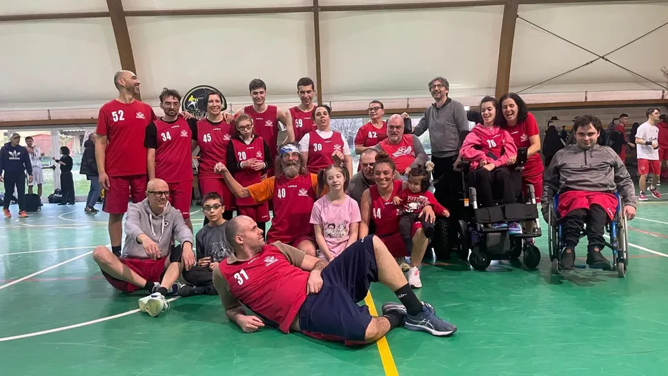 La squadra di Baskin del Casatesport