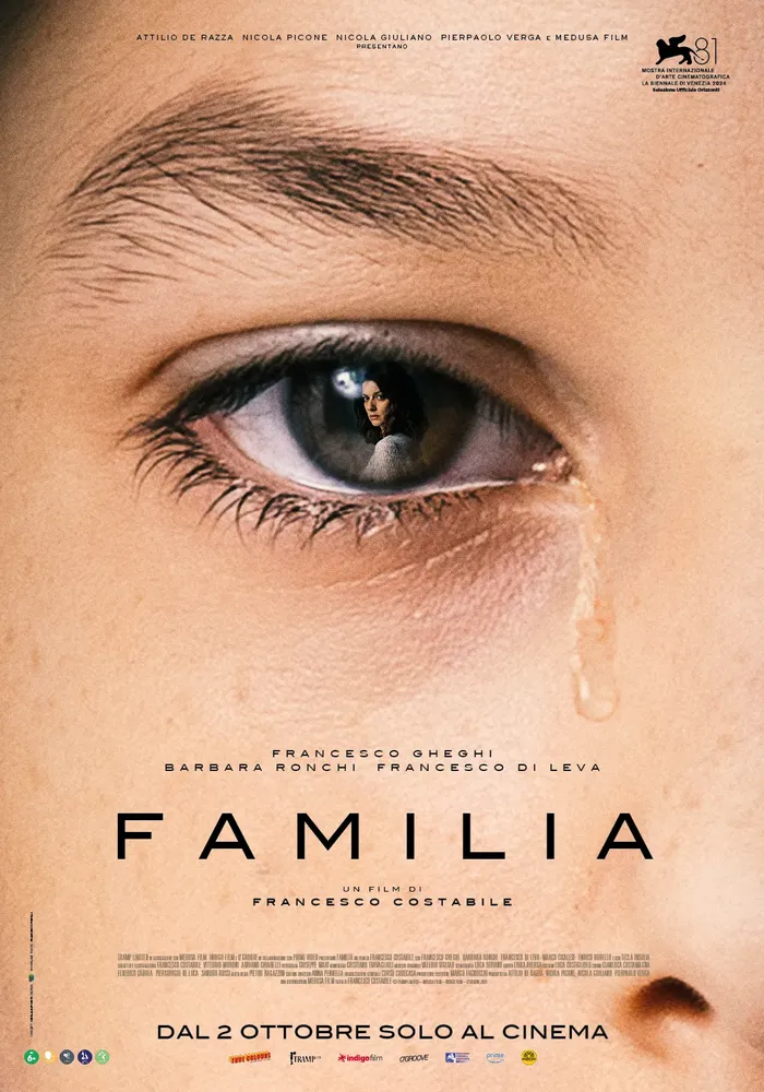 La locandina del film "Familia" di Francesco Costabile scritto da Vittorio Moroni