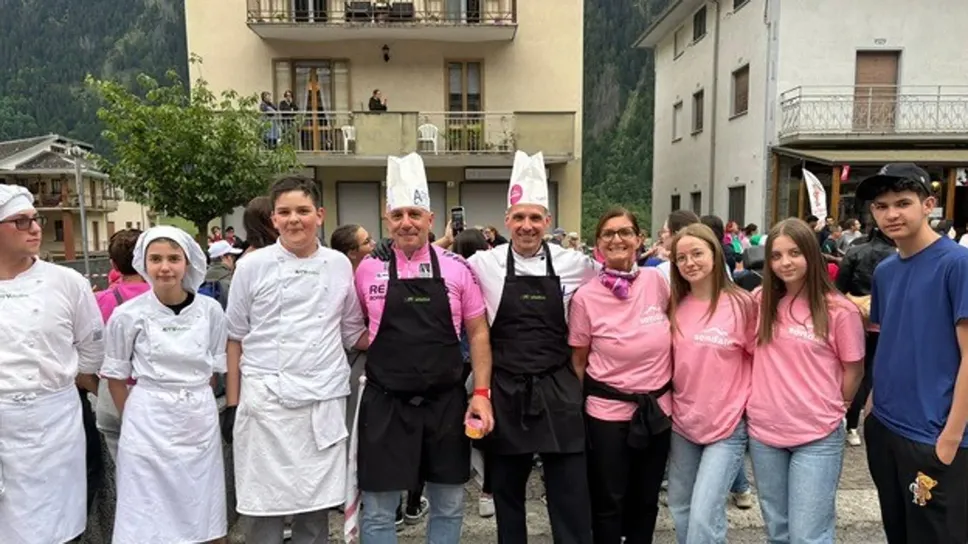 Alcuni studenti di Apf Valtellina (immagine d’archivio)