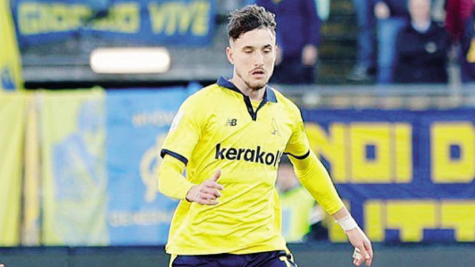 Edoardo Duca con la maglia del Modena