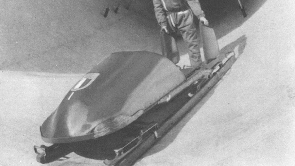 Il bob nella galleria del vento