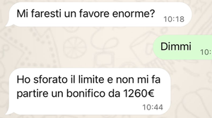 «Mi faresti un favore enorme?», truffa su WhatsApp fa una vittima a Morbegno: persi più di mille euro