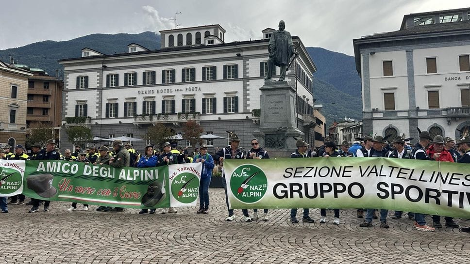 Sondrio, inaugurata la nuova sede degli Alpini