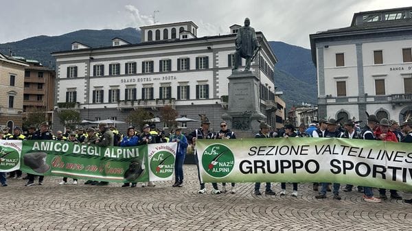 Sondrio, inaugurata la nuova sede degli Alpini