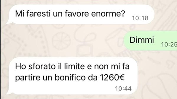 Morbegno, truffa su WhatsApp da 1.260 euro: la banca restituisce tutto in 40 minuti