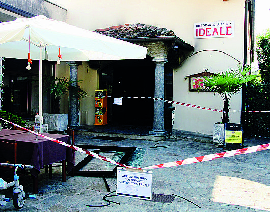 Rogo doloso in pizzeria Ieri si è aperto il processo