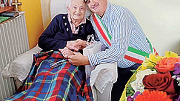 Anna Panzeri la più longeva 102 candeline sulla torta