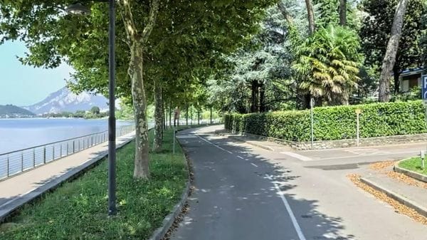 Vercurago, paura sul lungolago: le sbarrano la strada di casa e le tagliano uno pneumatico