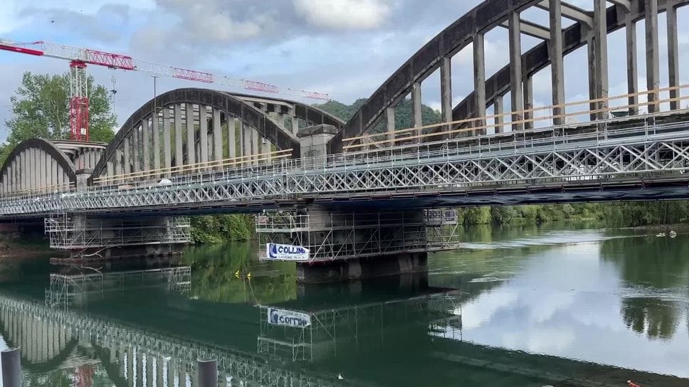 Spunta una ciclabile sul ponte di Brivio