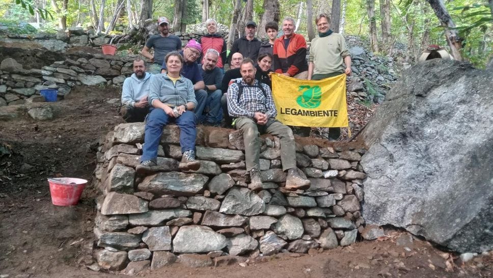 Muretti a secco, l’arte si tramanda: un corso a Chiavenna