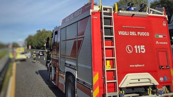 Lecco, incidente sulla Statale 36 in direzione nord: soccorsi in azione