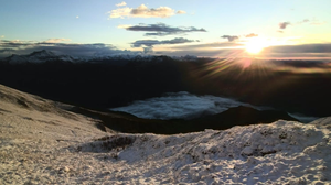 Prima neve di stagione sulla Grigna, le foto del Rifugio Brioschi